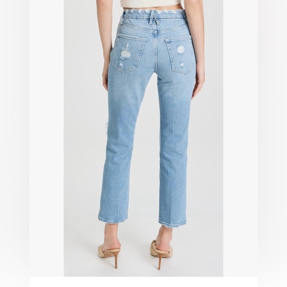 Good American Distressed Denim Jeans - Picture 2 of 6